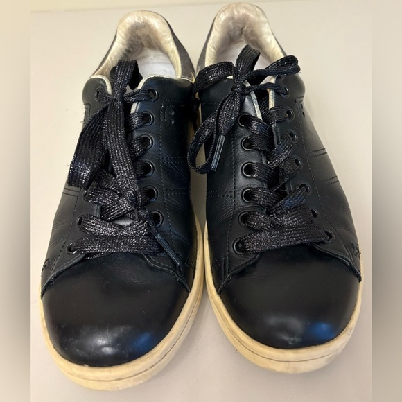 Isabel Marant Bart Leather Flame sneaker low top leather sneakers women's size 6 - Picture 6 of 9